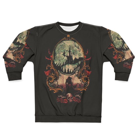 Vampire Killer Sweatshirt - Castlevania Inspired Gaming Apparel
