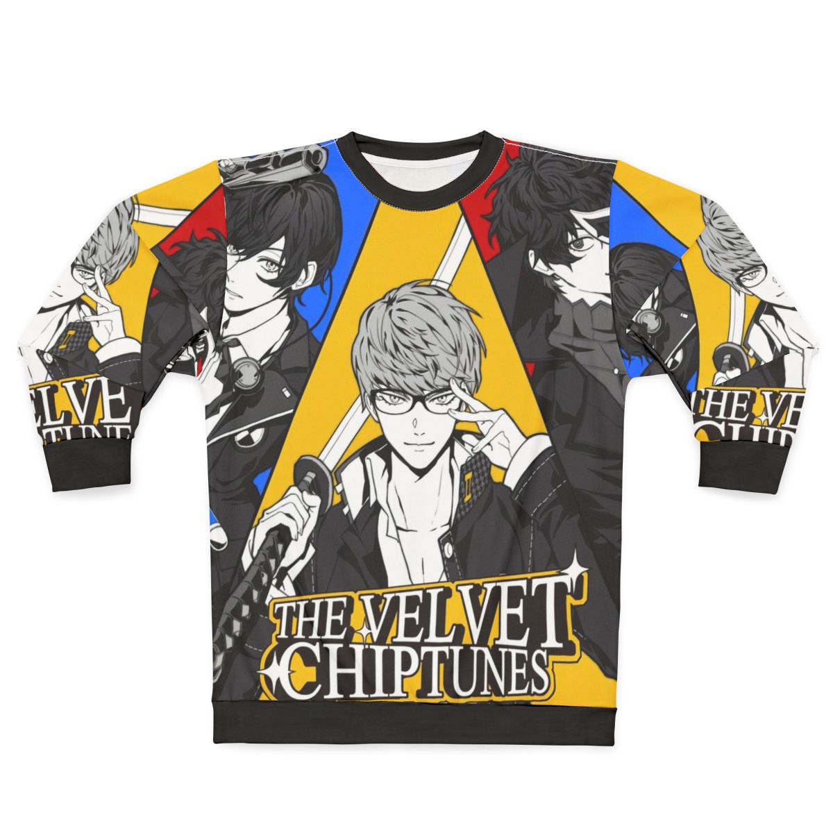 Vintage Velvet Chiptunes Sweatshirt - Music Inspired Fashion
