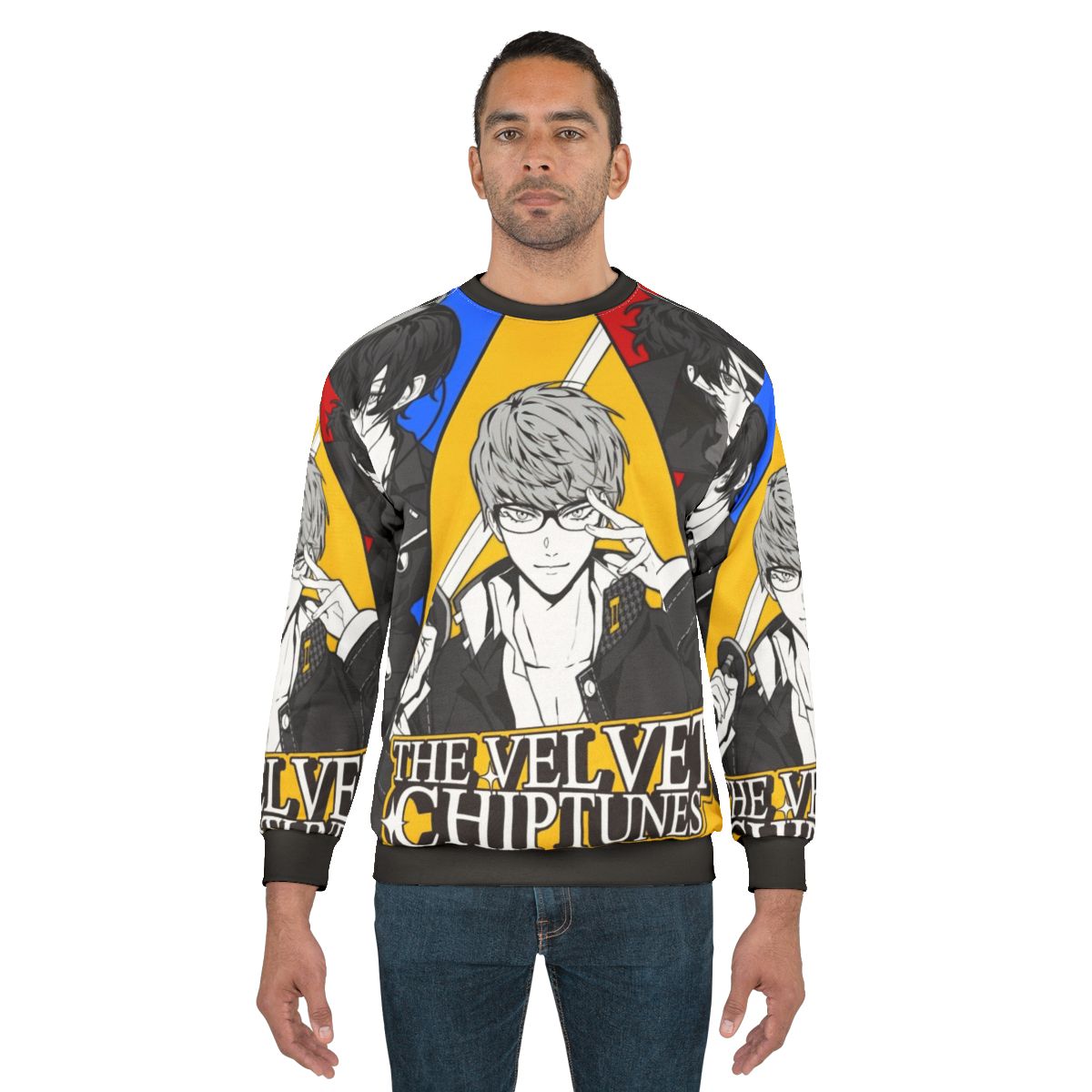 Vintage Velvet Chiptunes Sweatshirt - Music Inspired Fashion