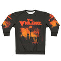Violent horror movie themed sweatshirt
