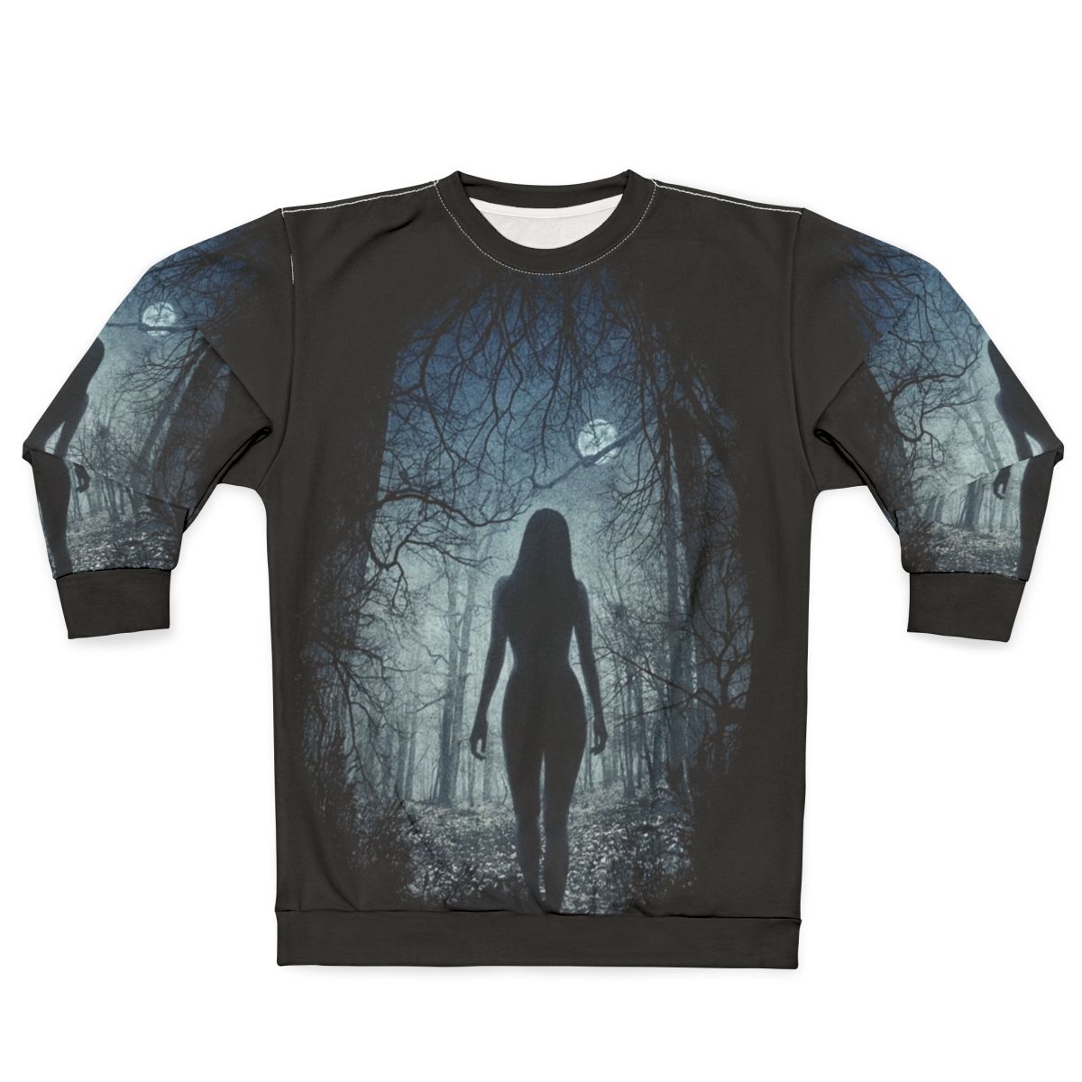 The Vvitch dark fashion sweatshirt with occult imagery