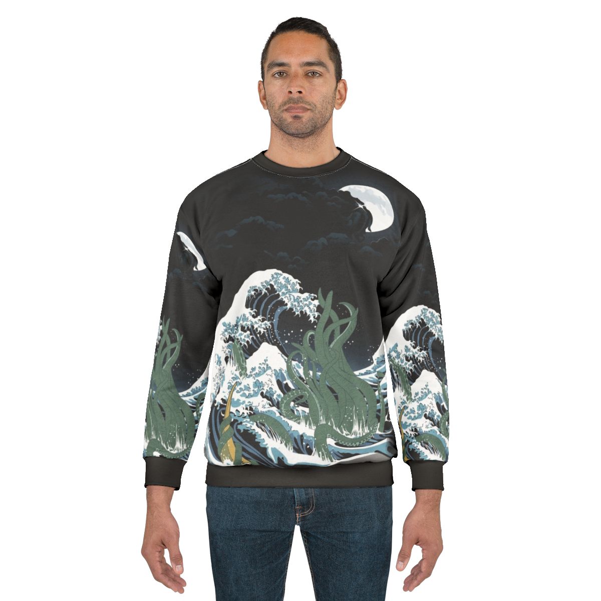 The Wave Off R'lyeh Cthulhu Sweatshirt