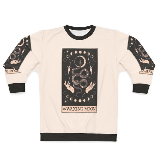 Mystical waxing moon sweatshirt