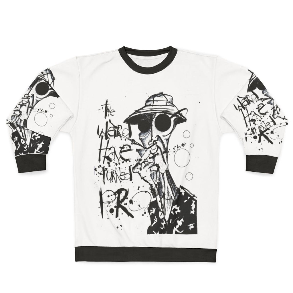 Weird Pro Sweatshirt with Hunter S. Thompson Gonzo Imagery