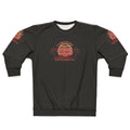 Wellness Center Logo Sweatshirt featuring characters from What We Do in the Shadows