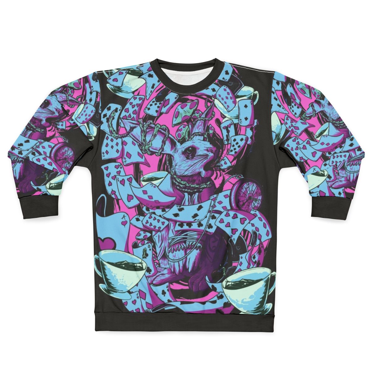 White Rabbit Alice in Wonderland Sweatshirt
