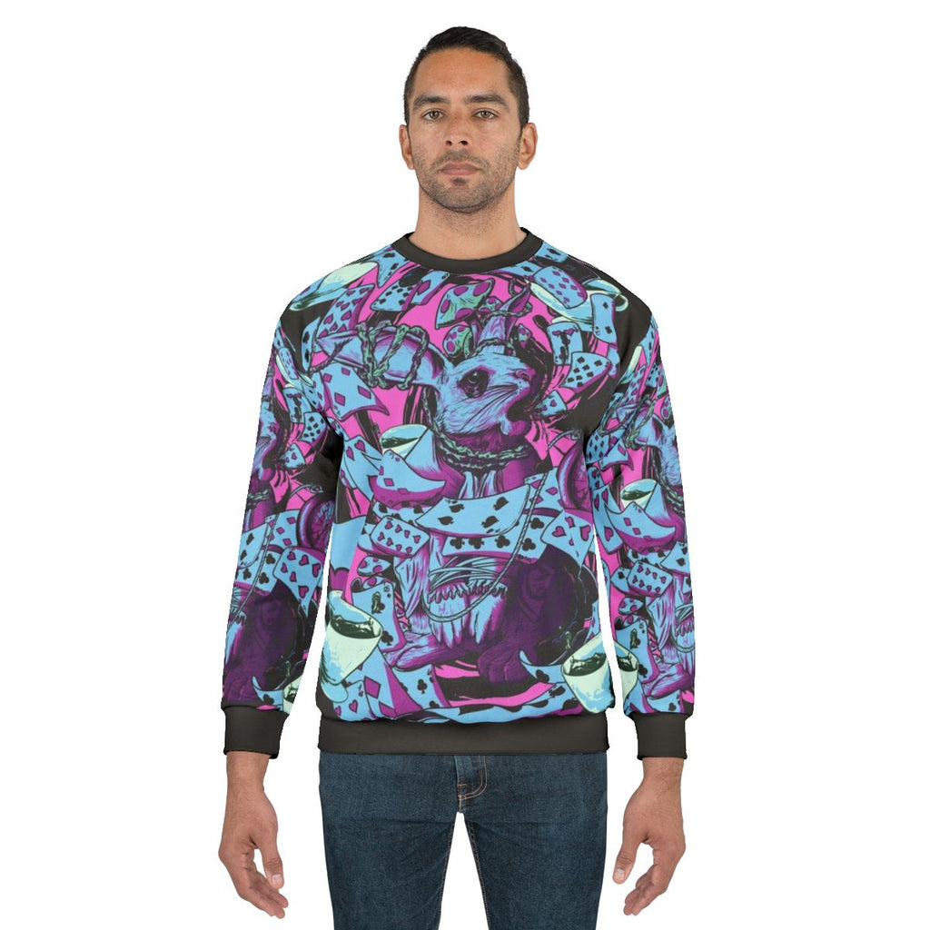White Rabbit Alice in Wonderland Sweatshirt
