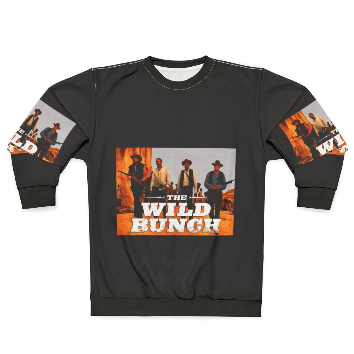 Vintage 'The Wild Bunch' movie themed sweatshirt