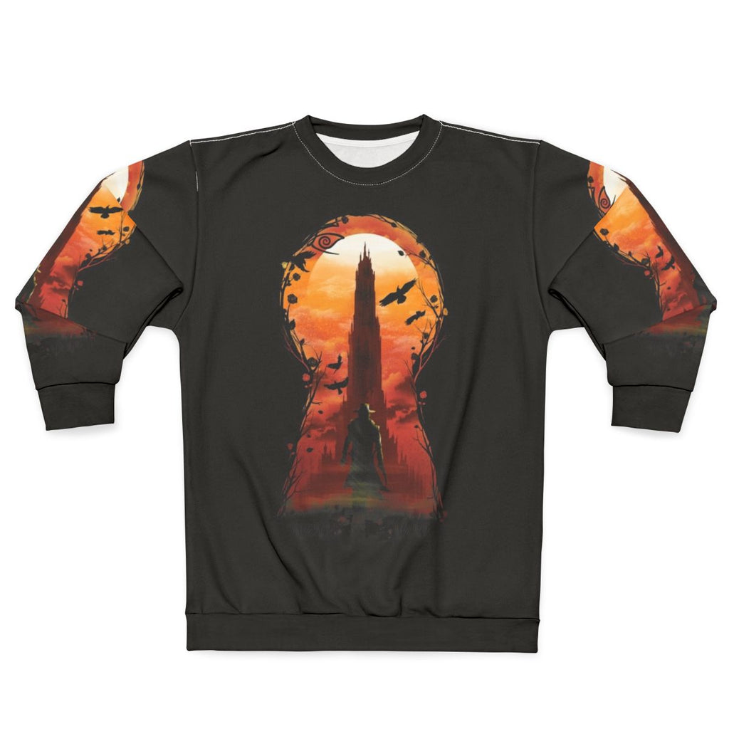 The Wind Through The Kyehole Sweatshirt featuring imagery from Stephen King's The Dark Tower