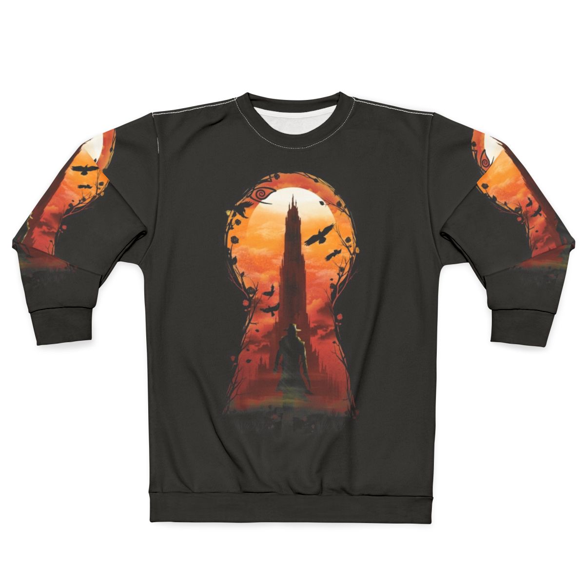 The Wind Through The Kyehole Sweatshirt featuring imagery from Stephen King's The Dark Tower