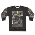 The Office Dwight Schrute Wise Words Dark Sweatshirt