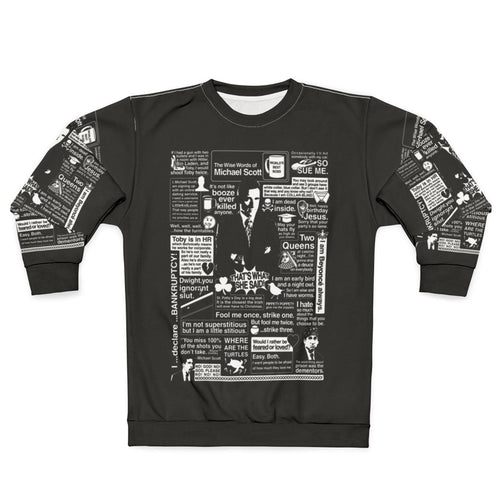 The Office Michael Scott Wise Words Sweatshirt
