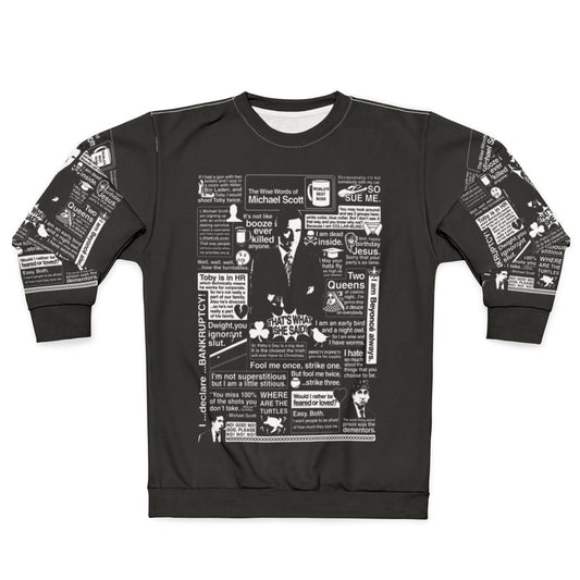 The Office Michael Scott Wise Words Sweatshirt