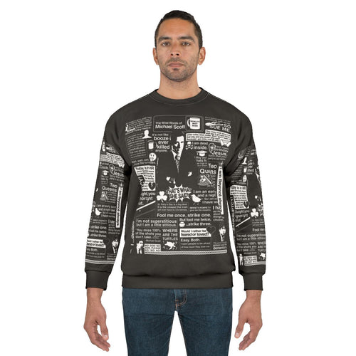 The Office Michael Scott Wise Words Sweatshirt