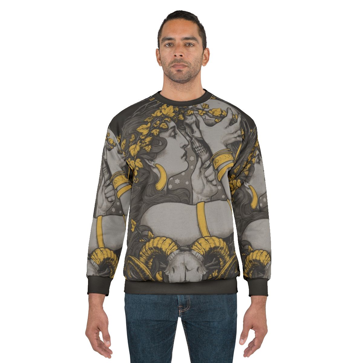 The Witch Sweatshirt - Gothic, Pagan, Wiccan Botanical Design