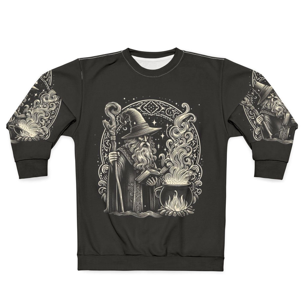 Wizard sweatshirt featuring magical design