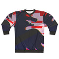 Fierce wolf design on a high-quality sweatshirt