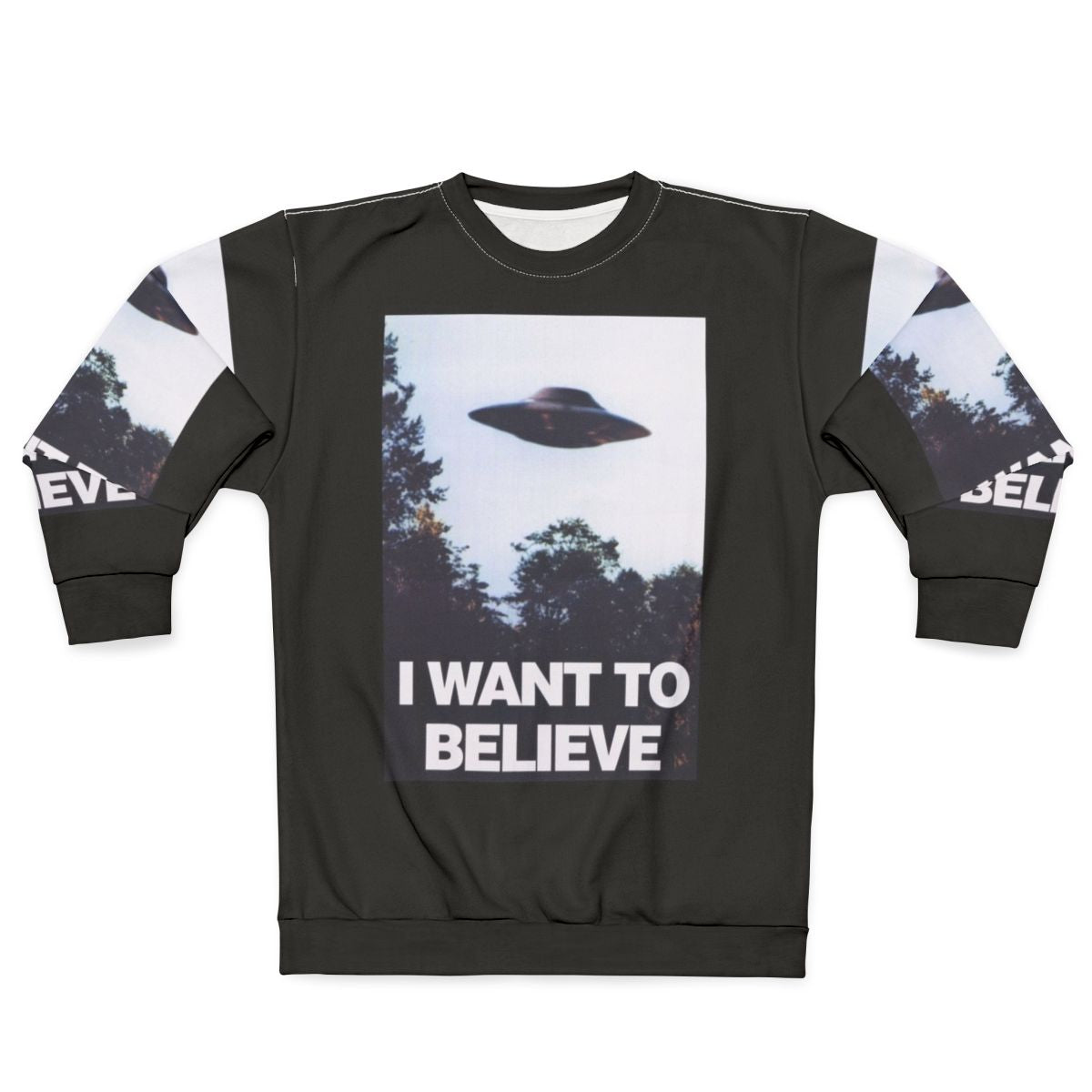 The X-Files "I Want to Believe" Graphic Sweatshirt