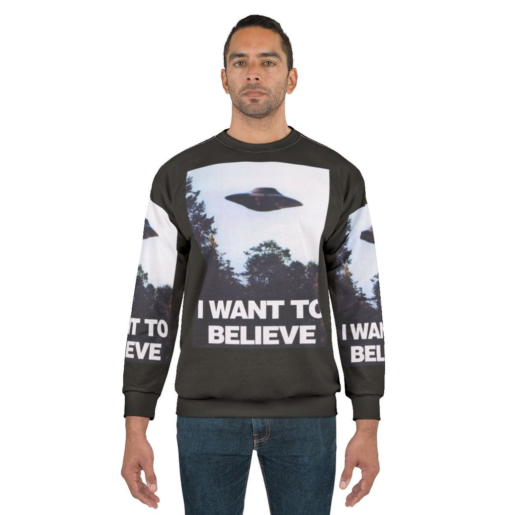 The X-Files "I Want to Believe" Graphic Sweatshirt