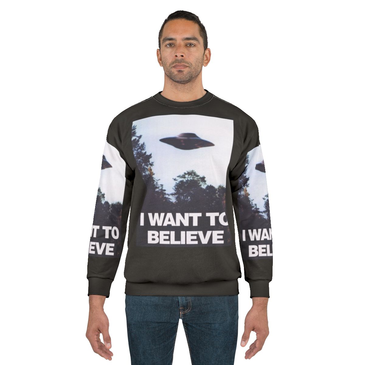 The X-Files "I Want to Believe" Graphic Sweatshirt