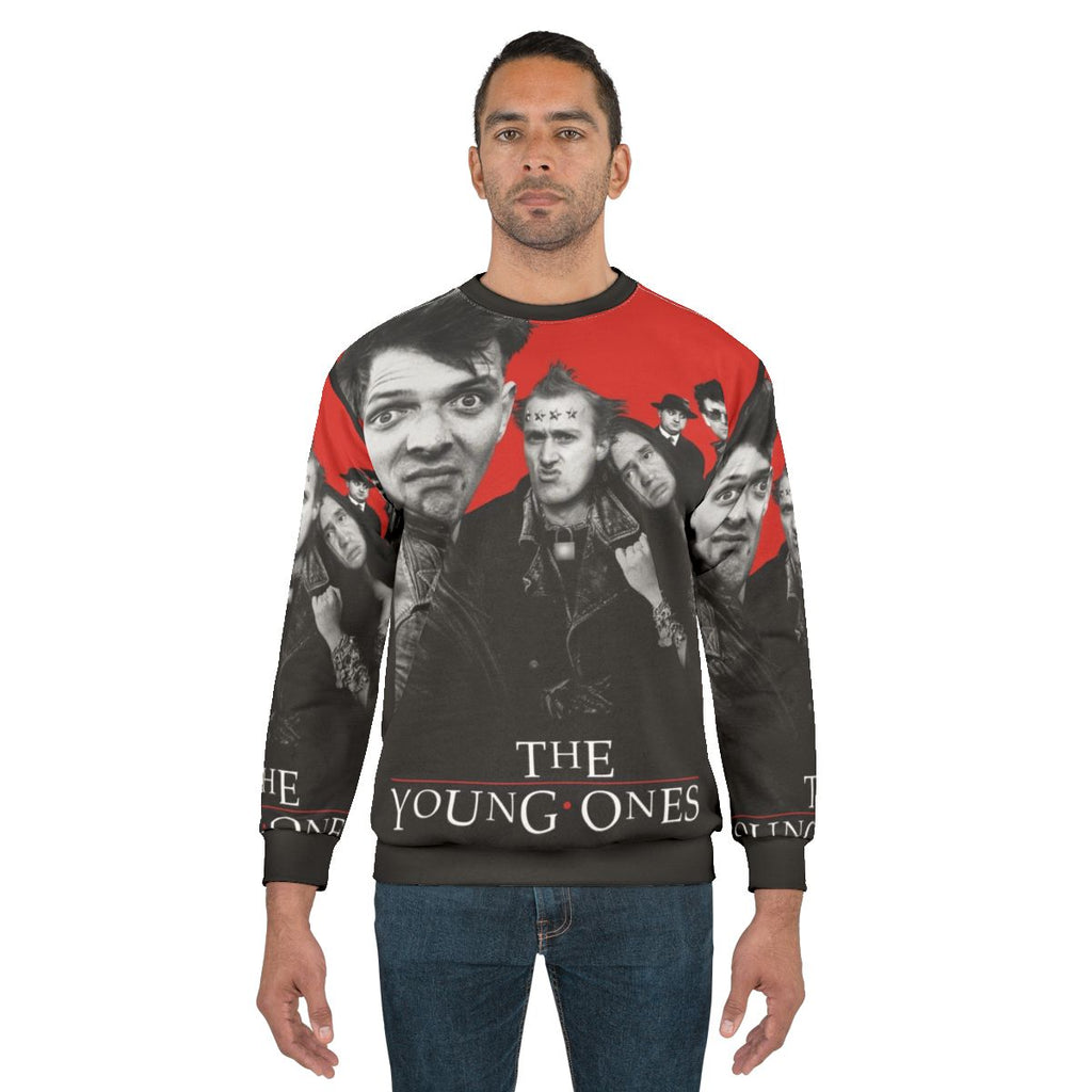 Retro The Young Ones 1980s Comedy Sweatshirt