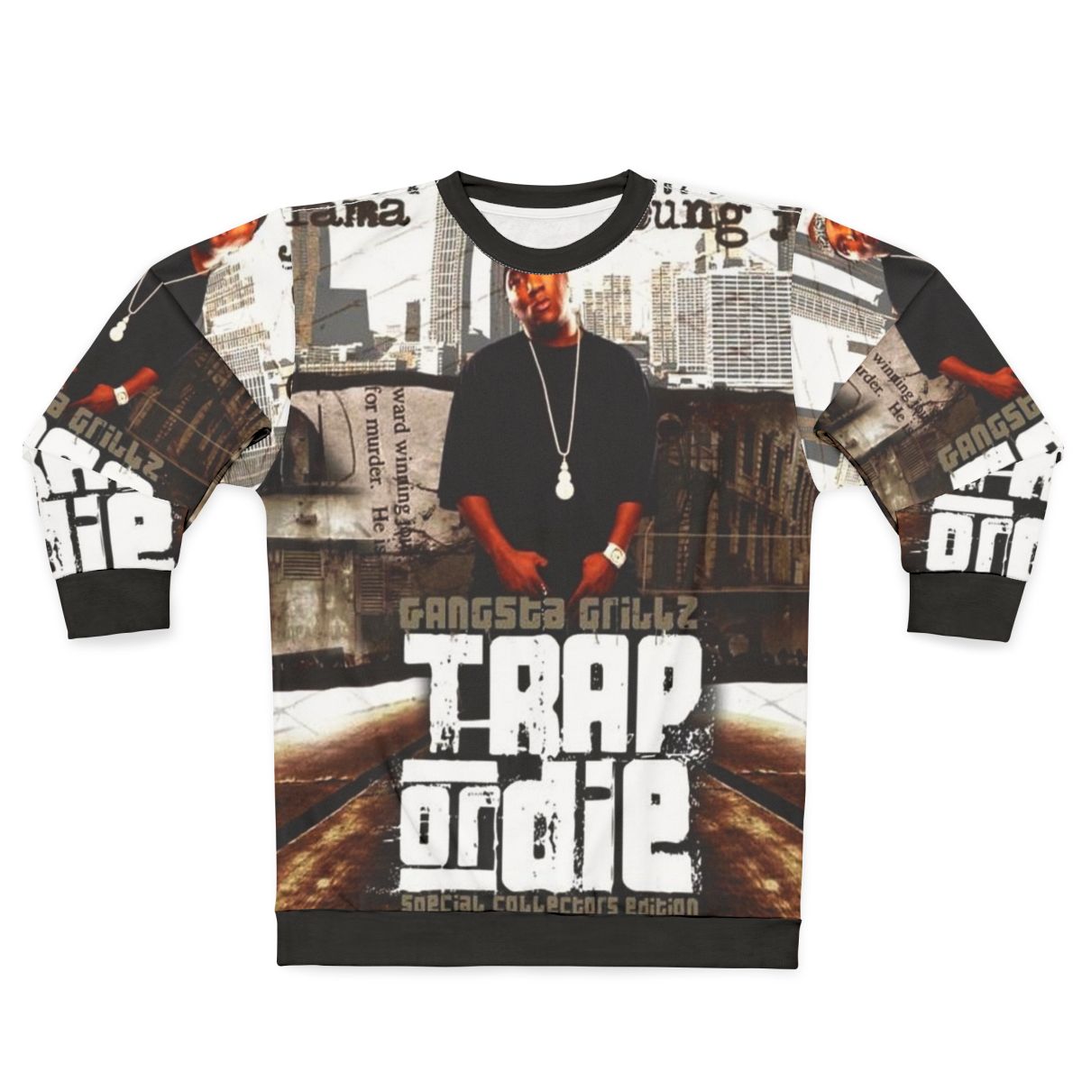Trap Music Vintage Graphic Sweatshirt
