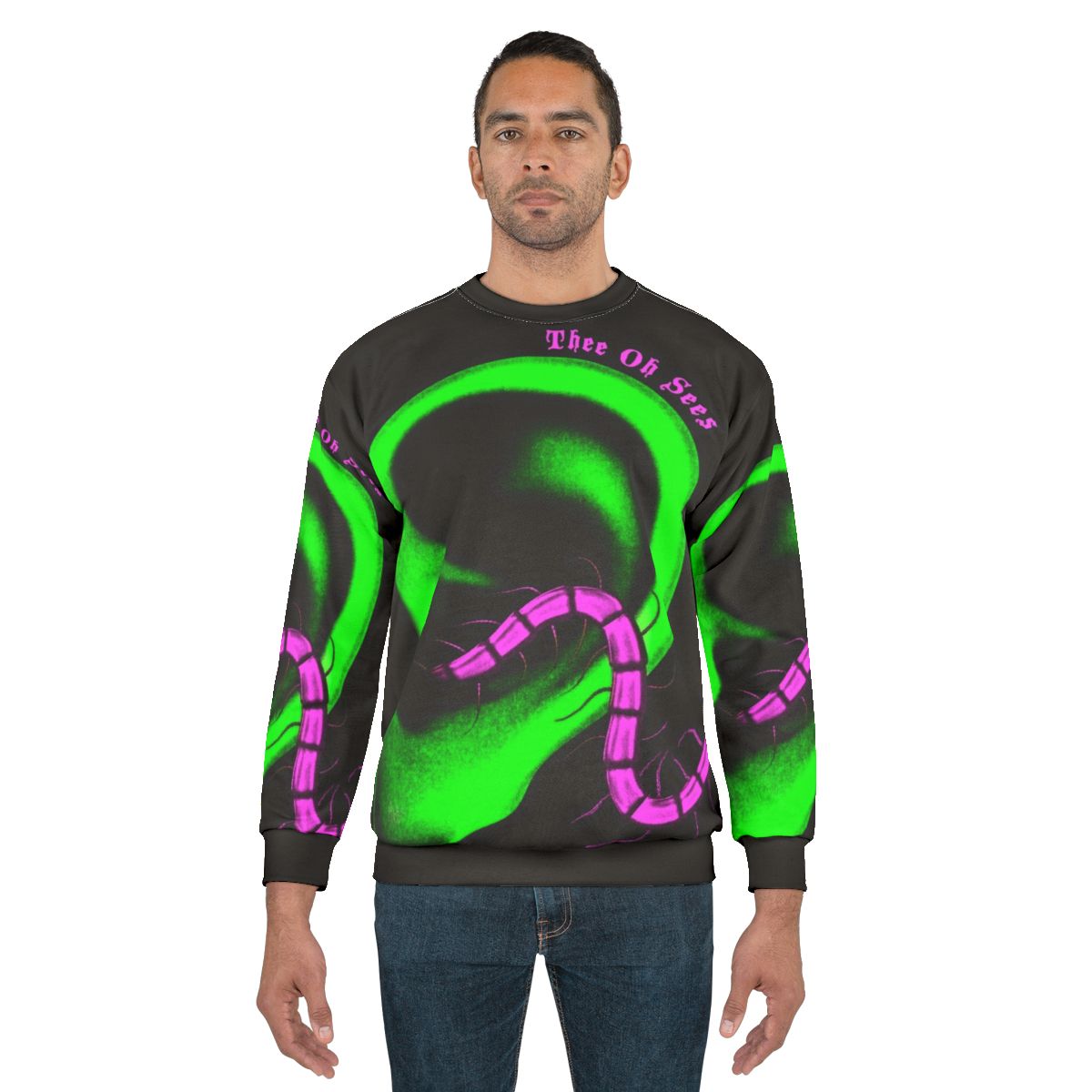 Thee Oh Sees "An Odd Entrances" Psychedelic Music Sweatshirt