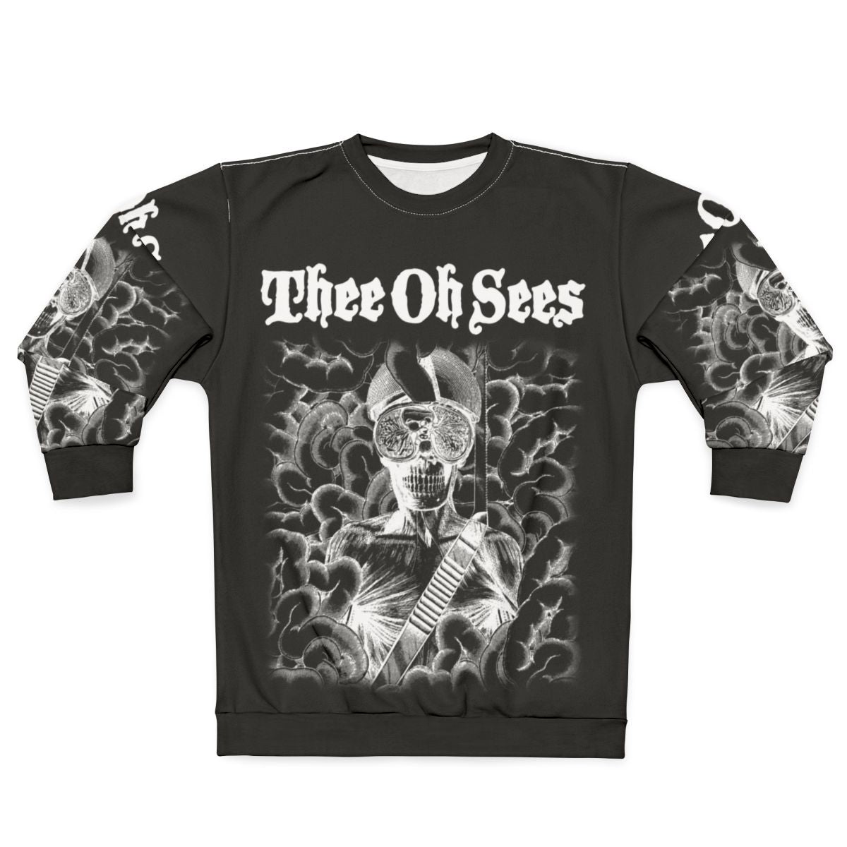 Thee Oh Sees Carrion Crawler Psychedelic Music Sweatshirt
