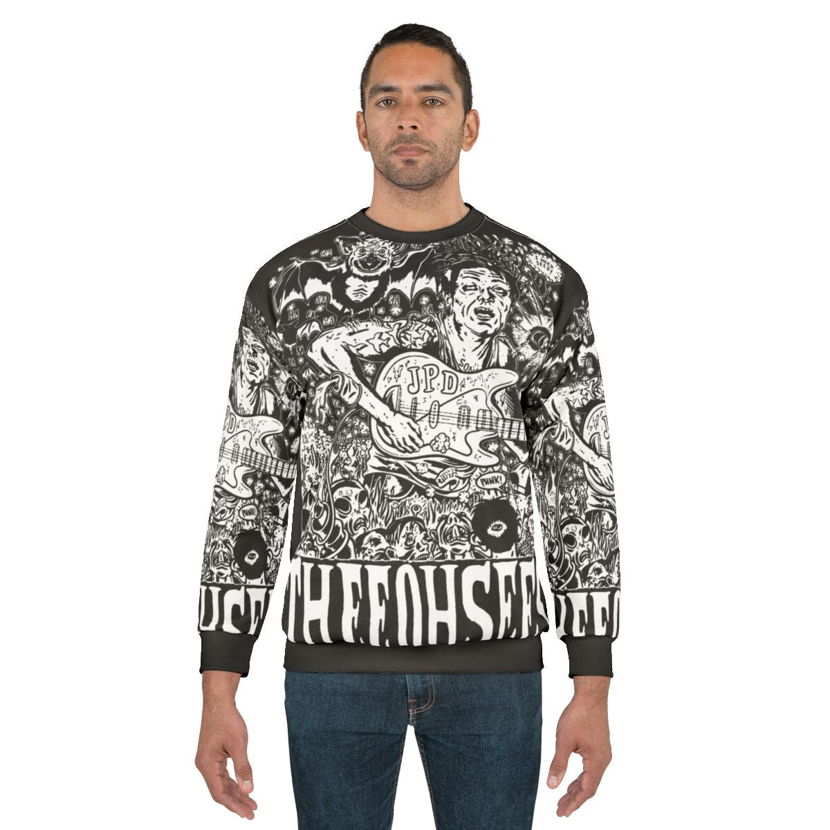 Thee Oh Sees I Need Seed Psychedelic Grunge Sweatshirt