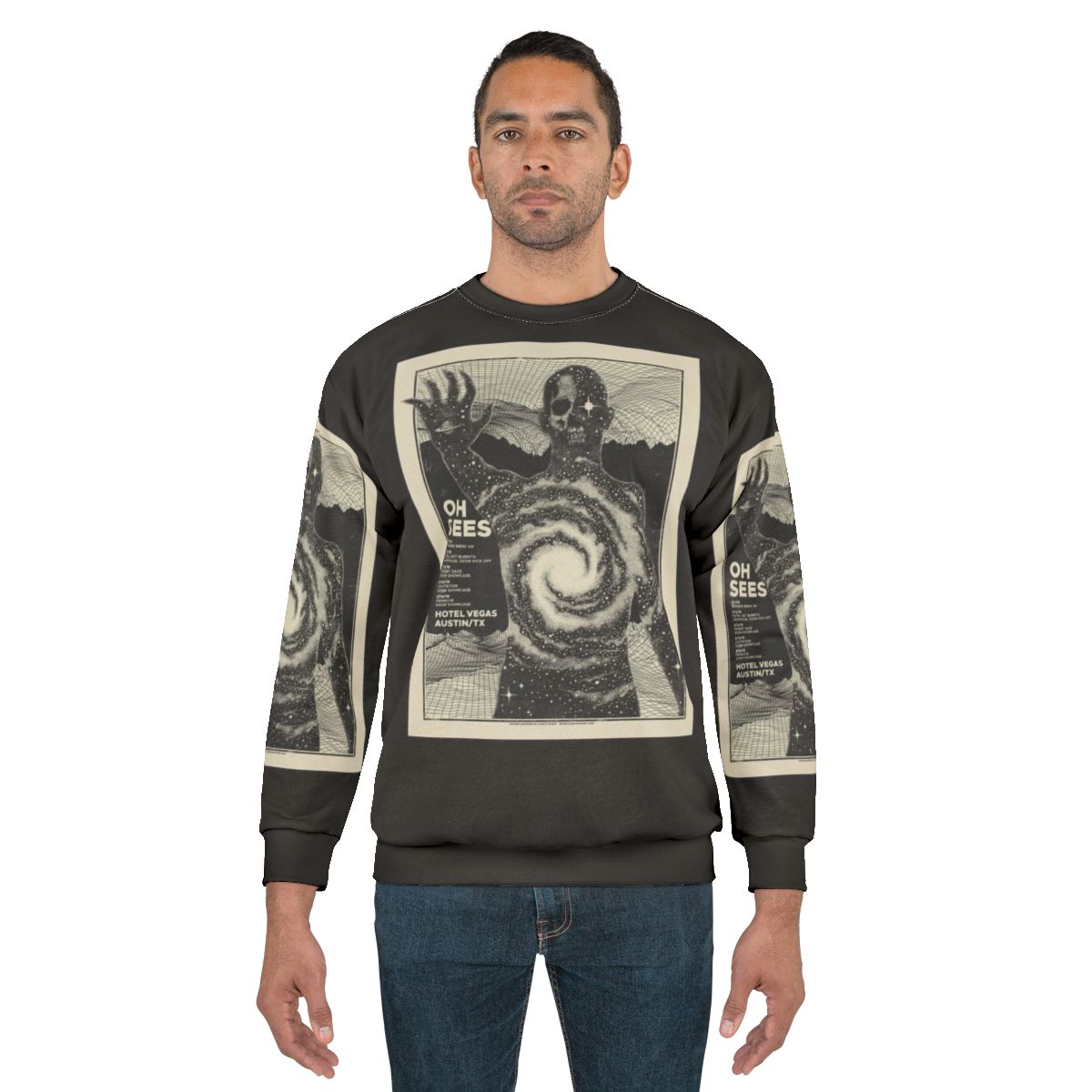 Thee Oh Sees psychedelic rock band sweatshirt