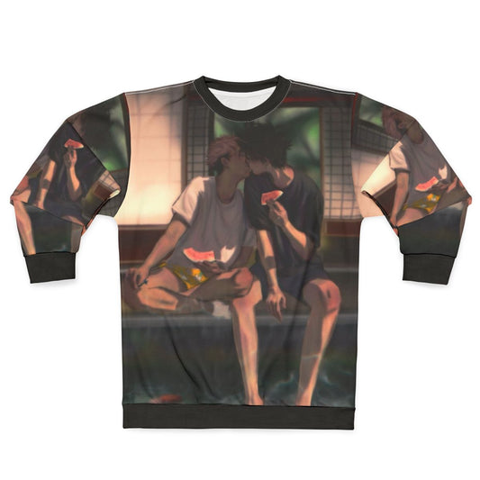Cozy jujutsu kaisen inspired sweatshirt