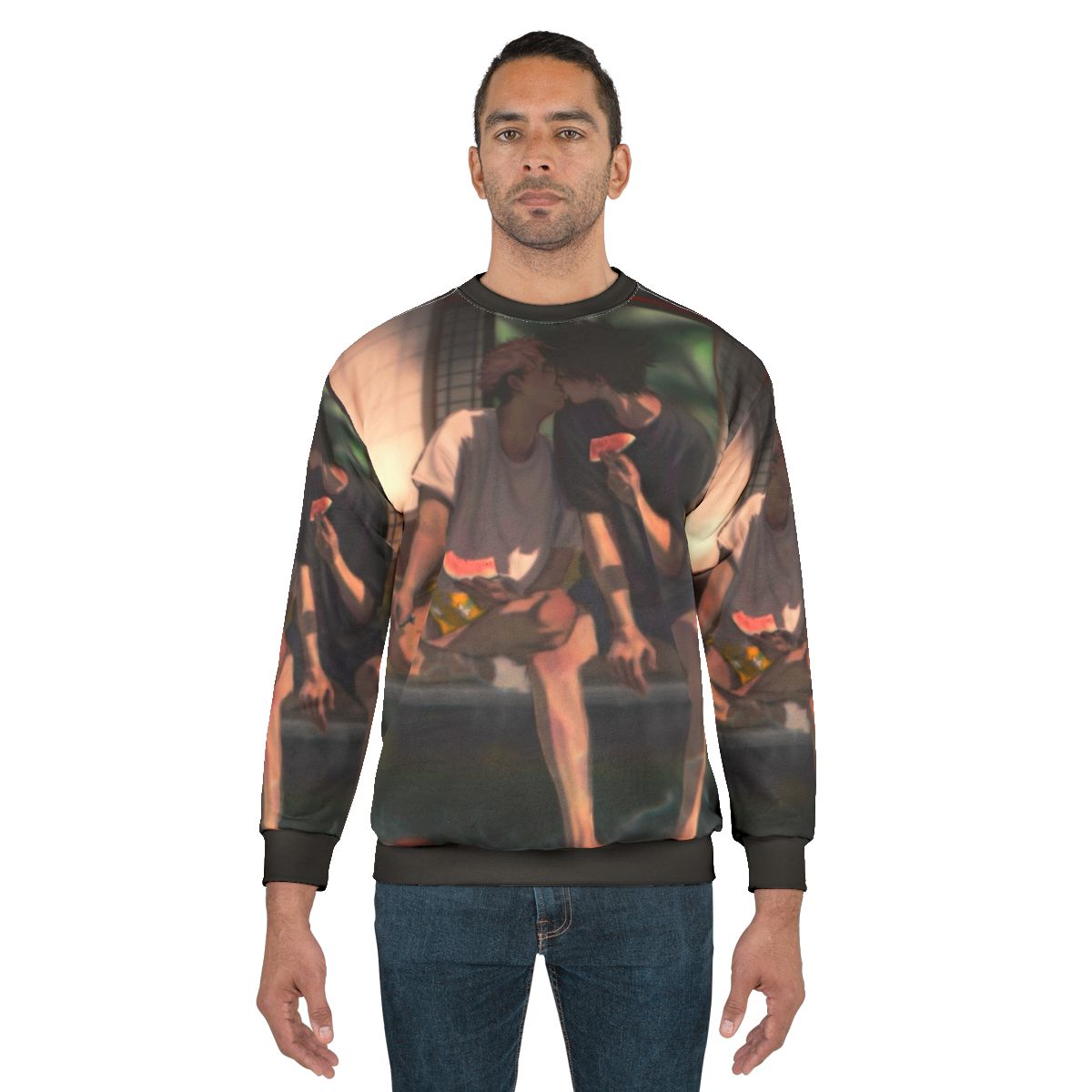 Cozy jujutsu kaisen inspired sweatshirt