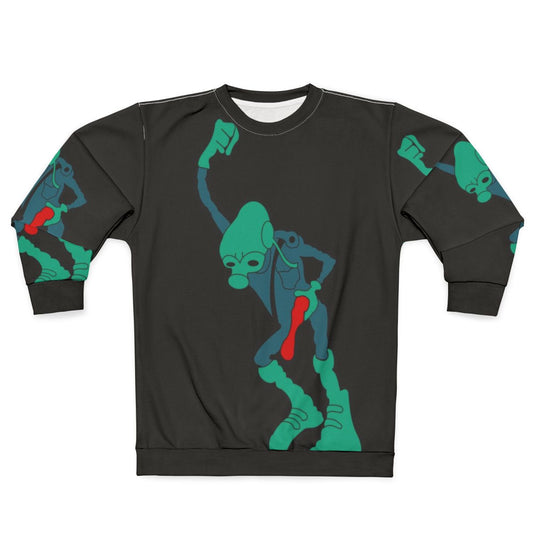 "They Killed Fritz" Sweatshirt featuring Bakshi's post-apocalyptic animation
