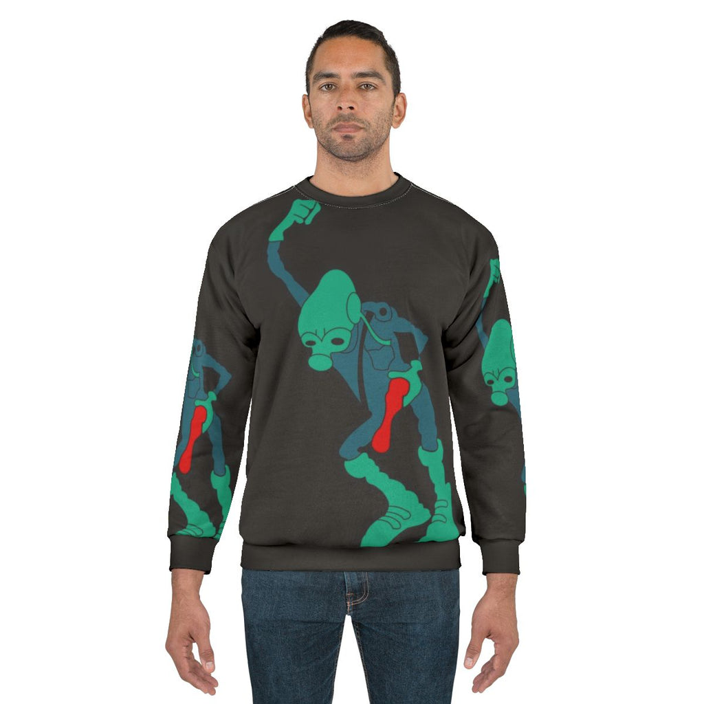 "They Killed Fritz" Sweatshirt featuring Bakshi's post-apocalyptic animation