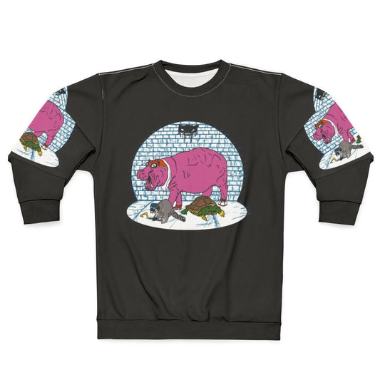 Sly Cooper Animale Sweatshirt featuring the Sly Cooper gang