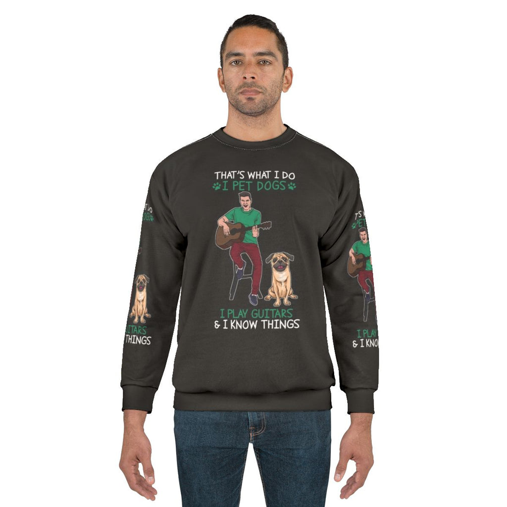 Funny "Things What I Do Know" jersey sweatshirt with hobbies design co quote