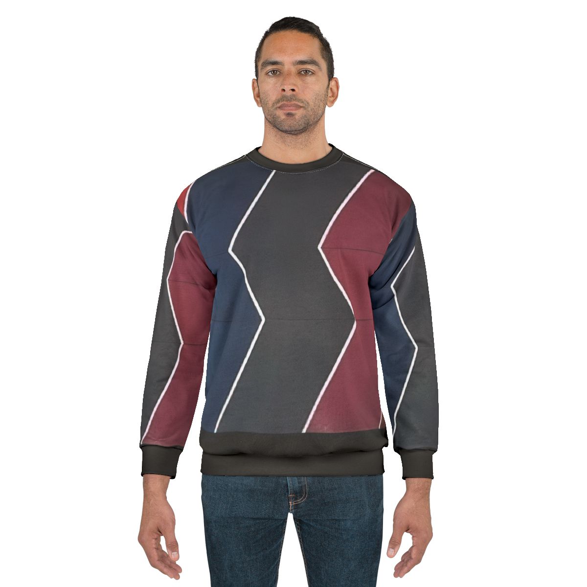 Thomas Downing Inspired Abstract Art Sweatshirt