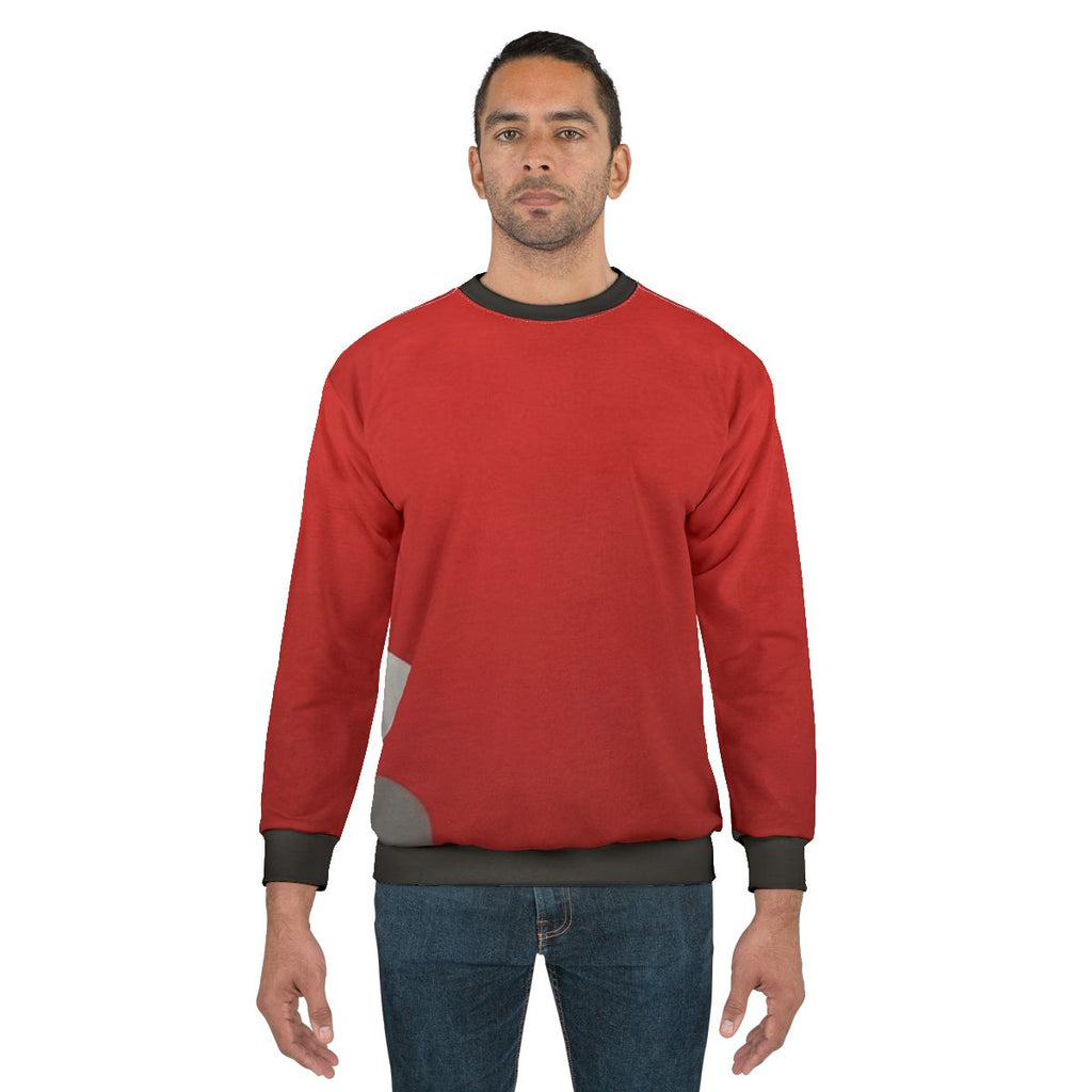 Vibrant abstract sweatshirt featuring the artwork of Thomas Downing