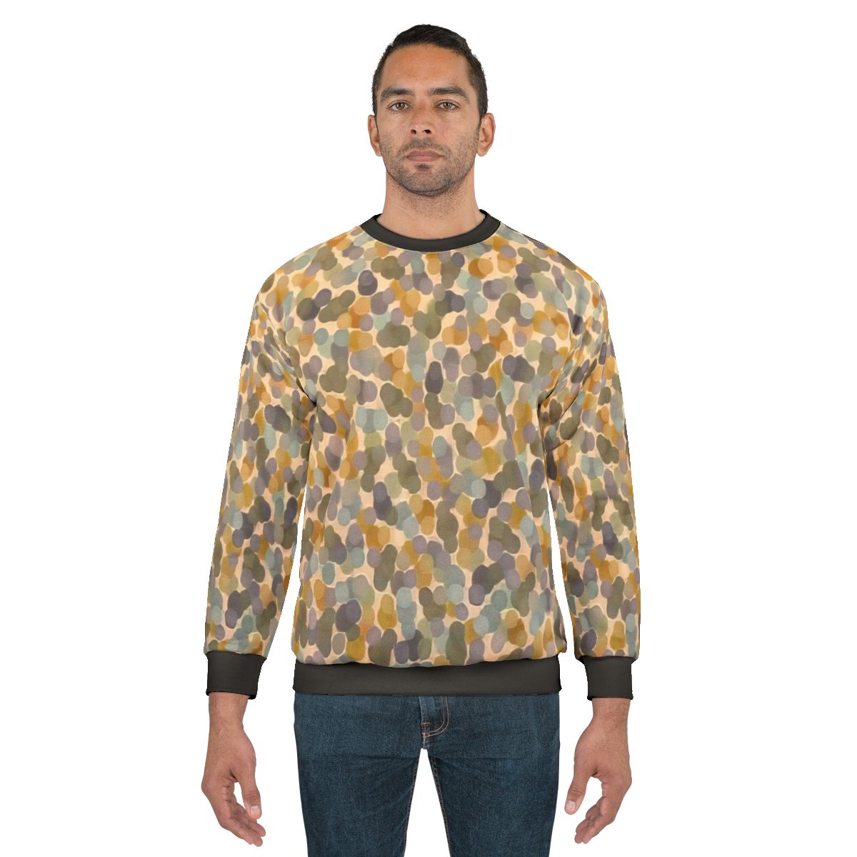 Thomas Downing inspired abstract art sweatshirt