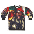 Thomas Sankara, Burkinabe revolutionary and African leader, featured on a black sweatshirt