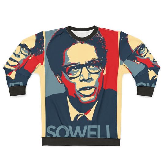Thomas Sowell Inspirational Portrait Sweatshirt