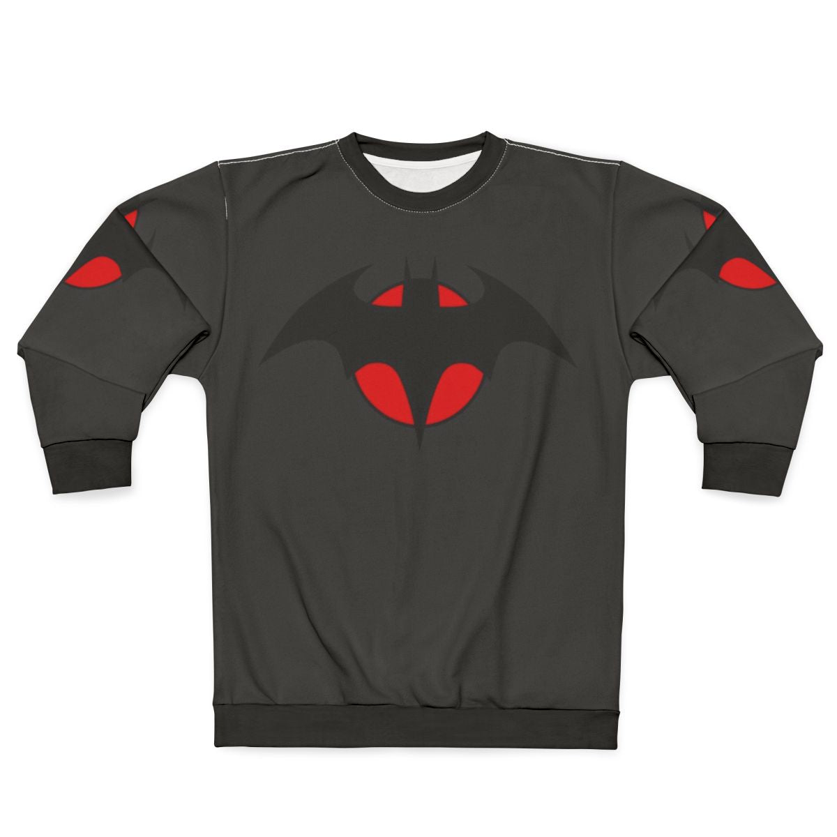 Robert Pattinson Batman Sweatshirt with Bat Symbol