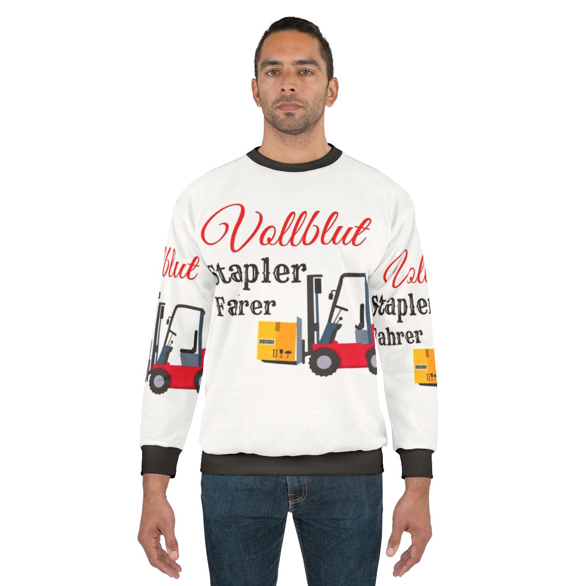 Thoroughbred Forklift Driver Sweatshirt