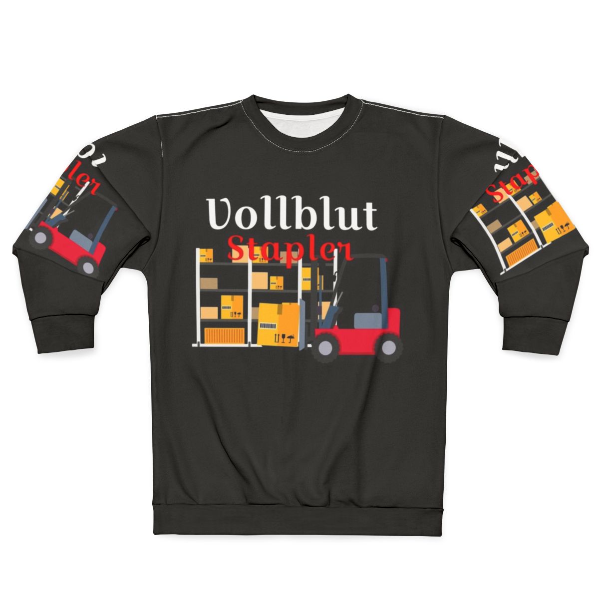 Thoroughbred stacker sweatshirt for warehouse workers