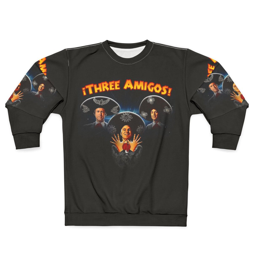 Three Amigos Queen Sweatshirt - Comedy Western Parody
