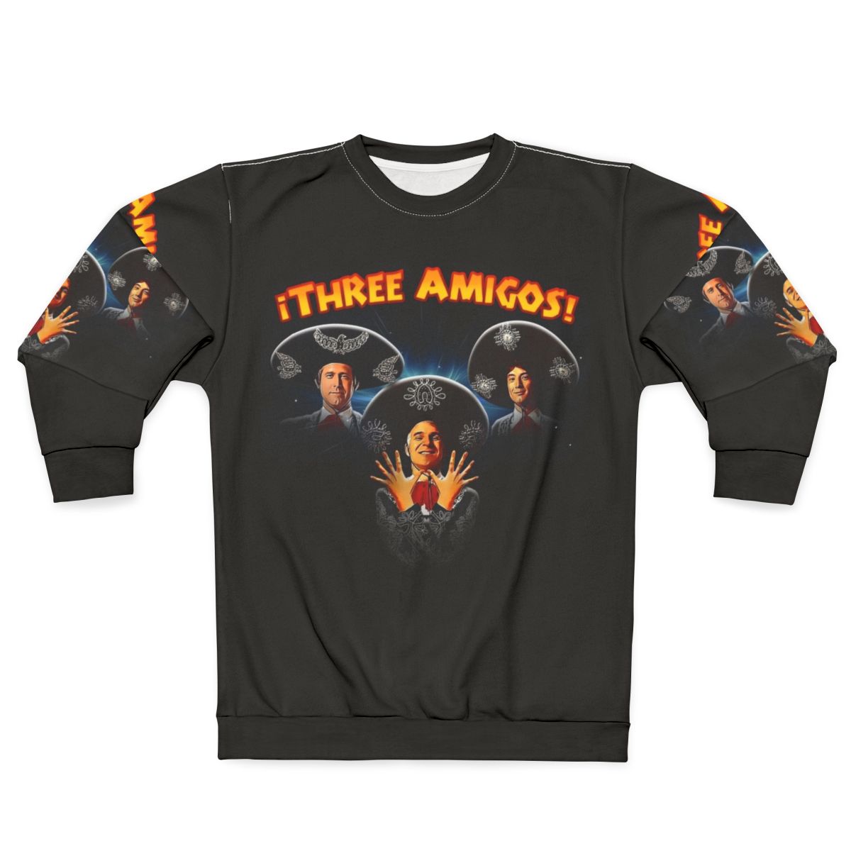 Three Amigos Queen Sweatshirt - Comedy Western Parody