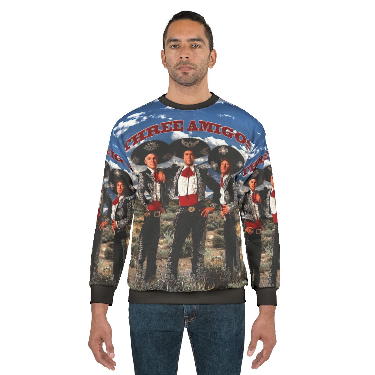 Three Amigos Comedy Movie Themed Sweatshirt