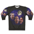 Three Cage Moon Nicolas Cage Meme Sweatshirt