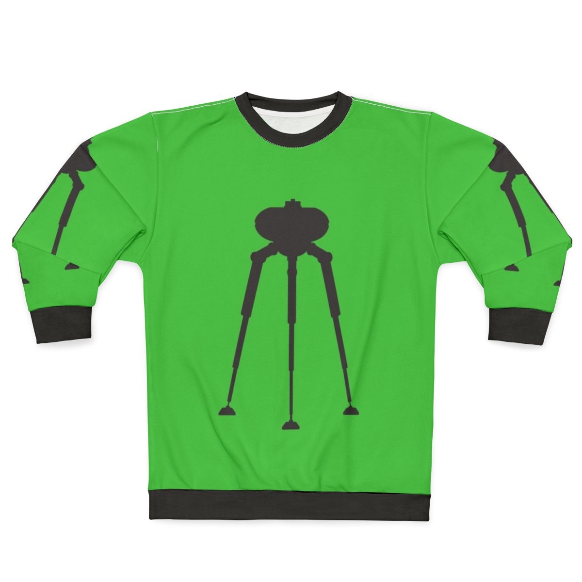 Three Legged Alien Transport Machine Sci-Fi Sweatshirt