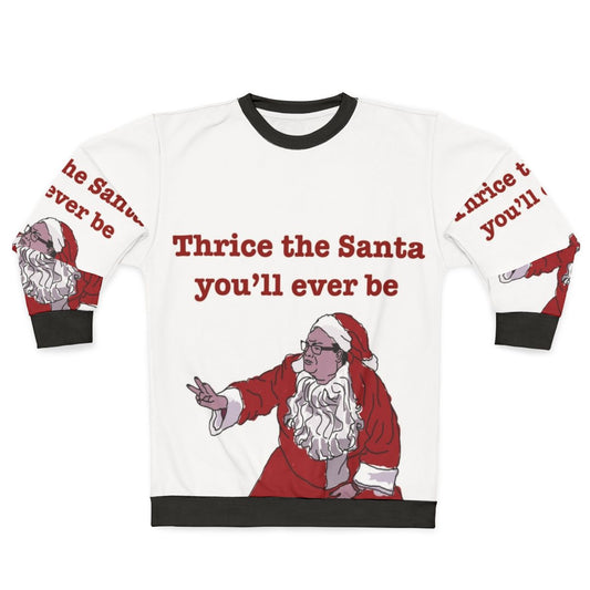 Matt Foley Christmas Sweatshirt with Chris Farley design